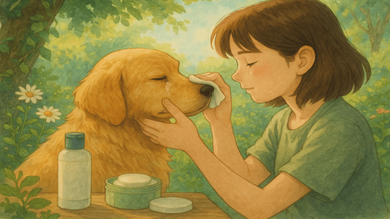 Gentle Dog Eye Wipes for Tear Stain Relief