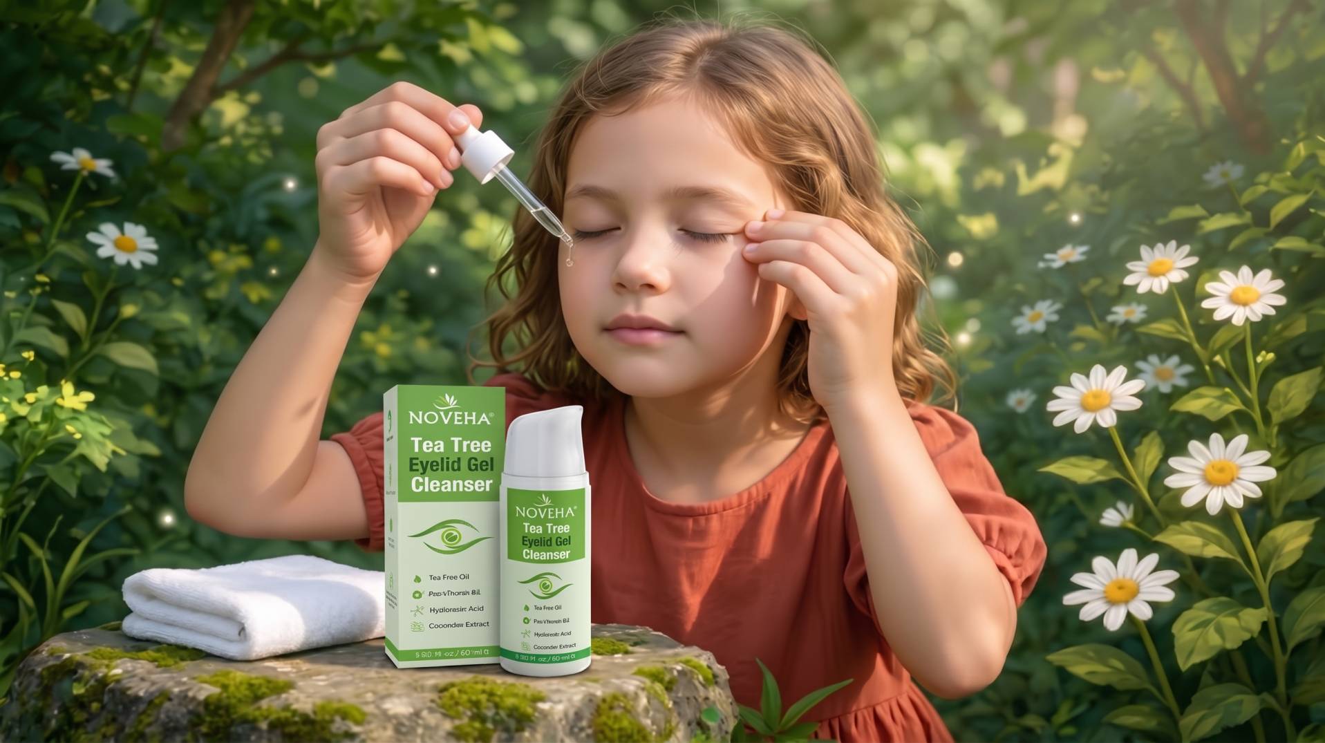 Gentle Relief for Eyes: NOVEHA Cleanser