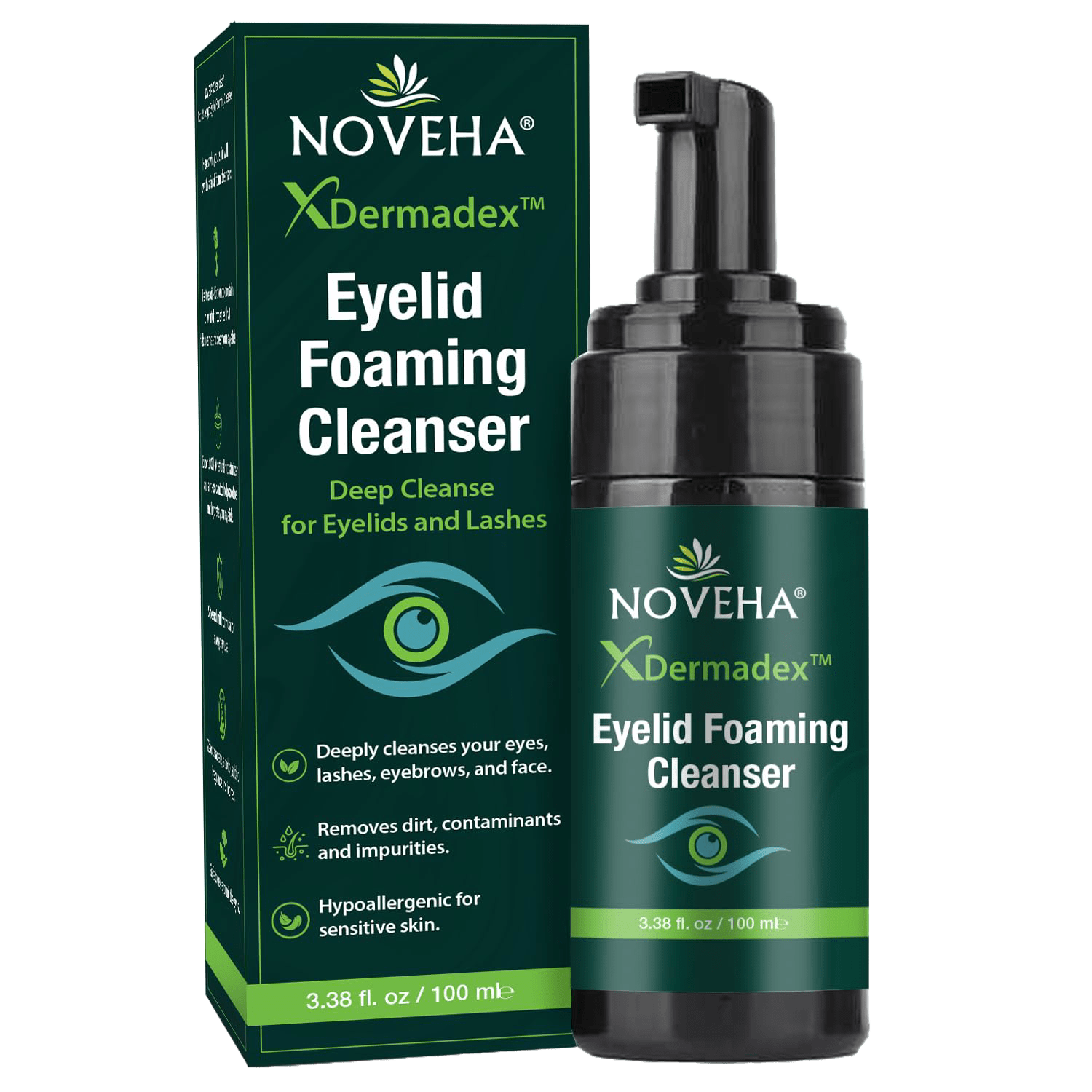 xDermadex Eyelid Foaming Cleanser